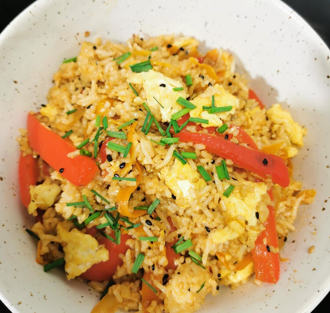 Riz sauté pour la famille ce soir !