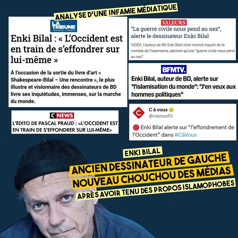 Enki Bilal : le naufrage d'une star de la BD - Contre Attaque