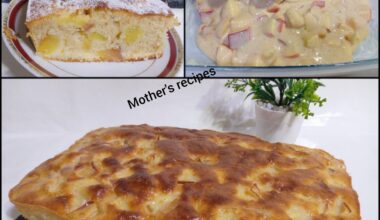 gâteau aux pommes très délicieux