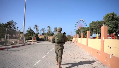 IDF finds tunnels at amusement park near where seating area for children