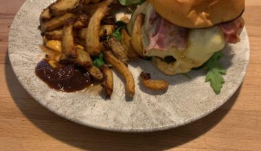 Burger maison de Papa (encore)