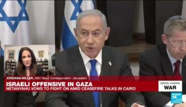 Netanyahu vows to fight on amid ceasefire talks in Cairo • FRANCE 24 English