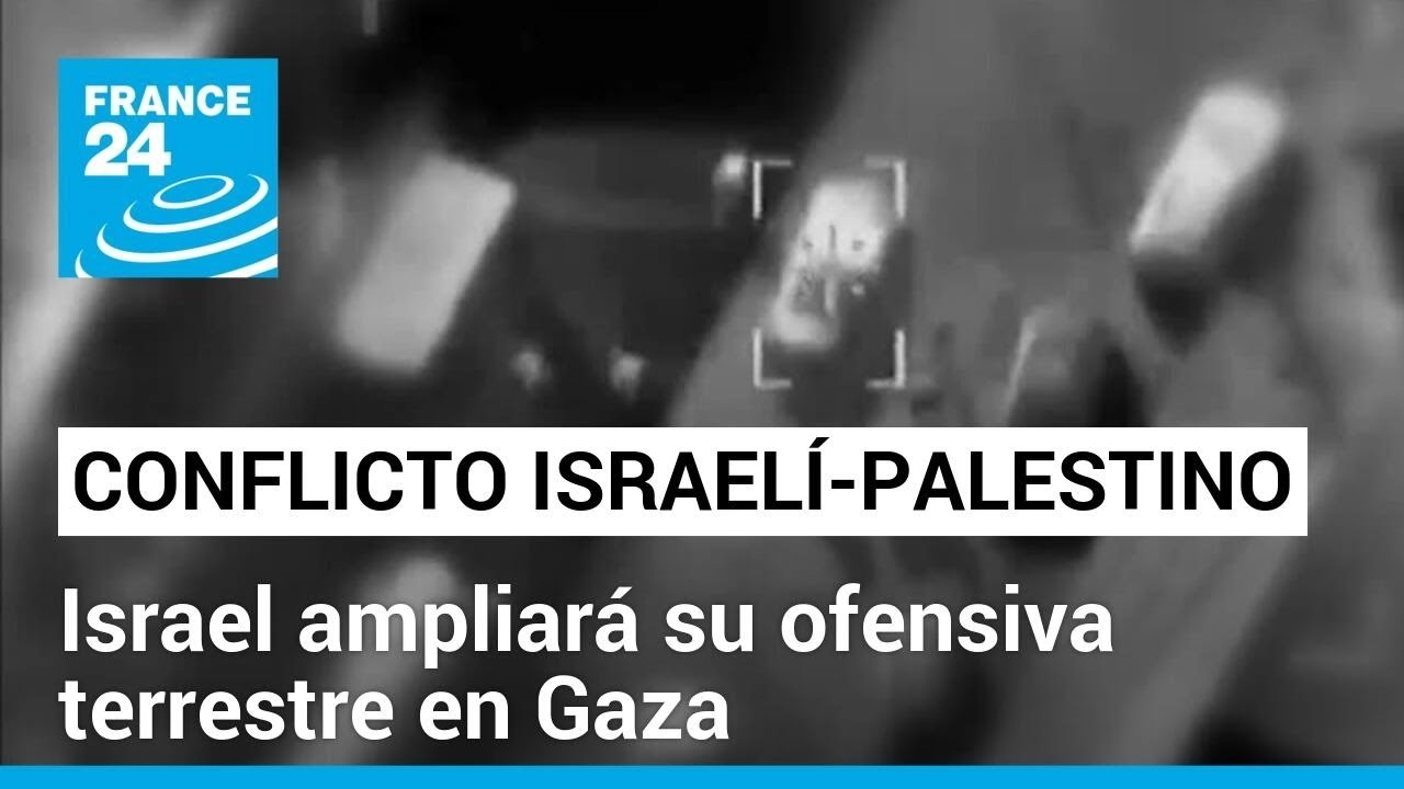 Benjamin Netanyahu anuncia la "intensificación" de los combates en Gaza • FRANCE 24 Español