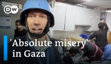 Dozens killed in strike on Gaza refugee camp amid 'public health disaster' | DW News