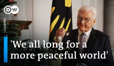 Steinmeier's Christmas speech: 'The world has presented its dark side' | DW News