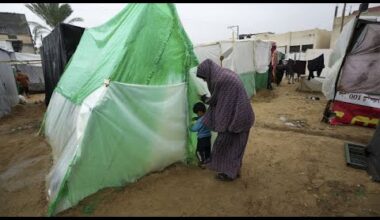 Les Gazaouis face à l'arrivée du froid