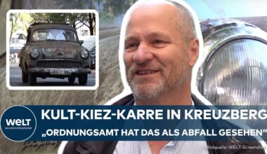 BERLIN-KREUZBERG: Kult-Karre – von Anwohnern geliebt, von Behörden gehasst | Kampf um den Oldtimer