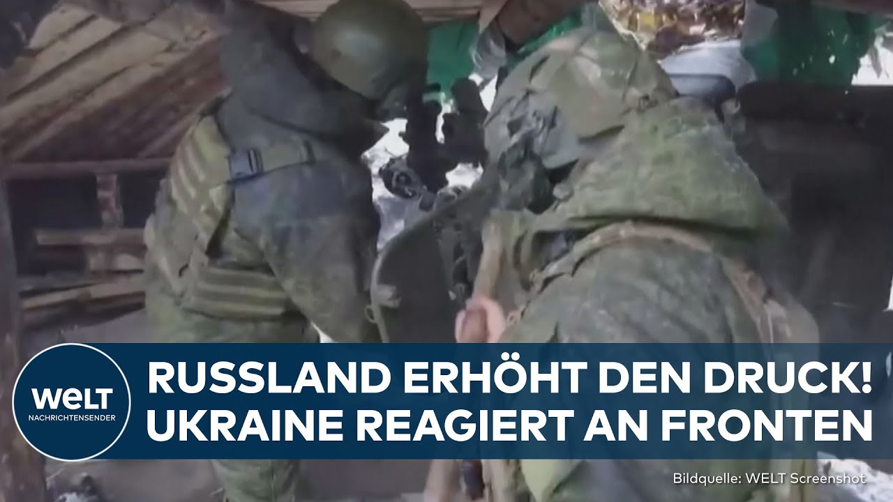 PUTINS KRIEG: Massiver Druck von Russland! Ukraine reagiert an Fronten