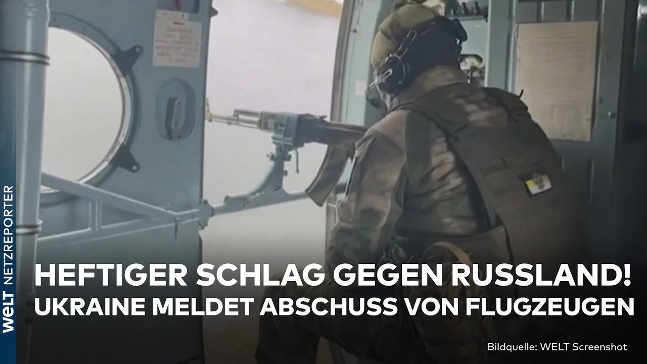 PUTINS KRIEG: Erfolg für Ukraine! Kiew meldet mehrere Abschüsse von russischen Flugzeugen