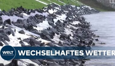 DEUTSCHLAND: Sturmfluten und Hochwasser! Angespannte Wetter-Lage in mehreren Regionen