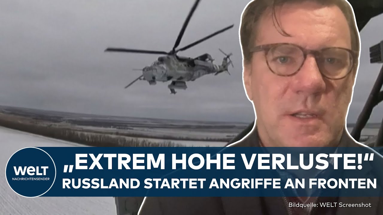 PUTINS KRIEG: Russland startet Angriffe! Ukraine steckt zunehmend in der Defensive