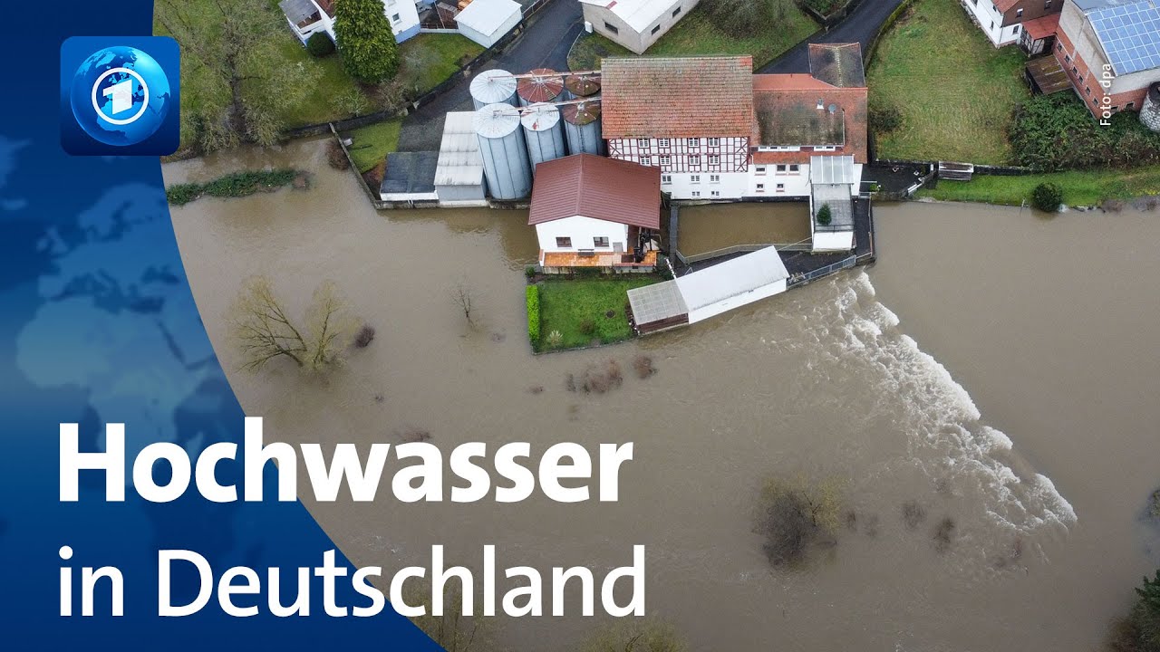 Warnung vor steigendem Hochwasser und Sturmflut