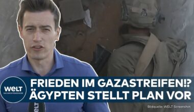 KRIEG IN NAHOST: Frieden zwischen Israel und Hamas? Ägypten stellt Stufenplan vor