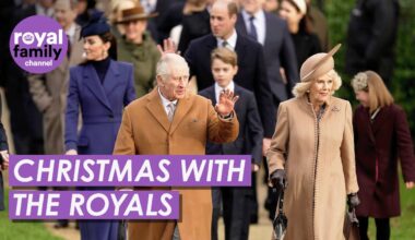 Royal Family Gather for Christmas Day Service at Sandringham