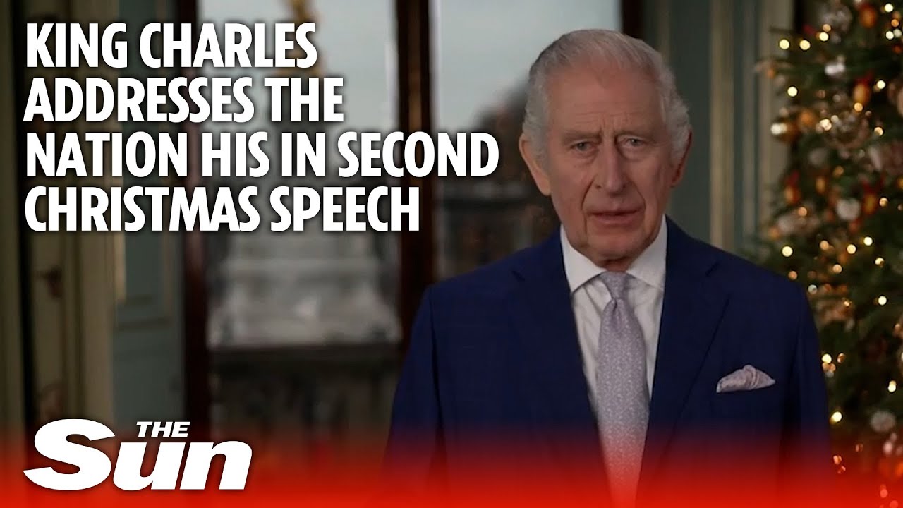 King Charles addresses the nation in his second annual Christmas speech 2023