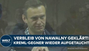 ALEXEJ NAWALNY: Kreml-Gegner wieder aufgetaucht! Kritiker von Wladimir Putin ist in Strafkolonie