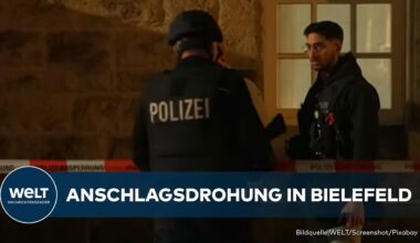 BOMBENDROHUNG IN BIELEFELD: Sperrung der Hauptbahnhofes aufgehoben - Staatschutz ermittelt