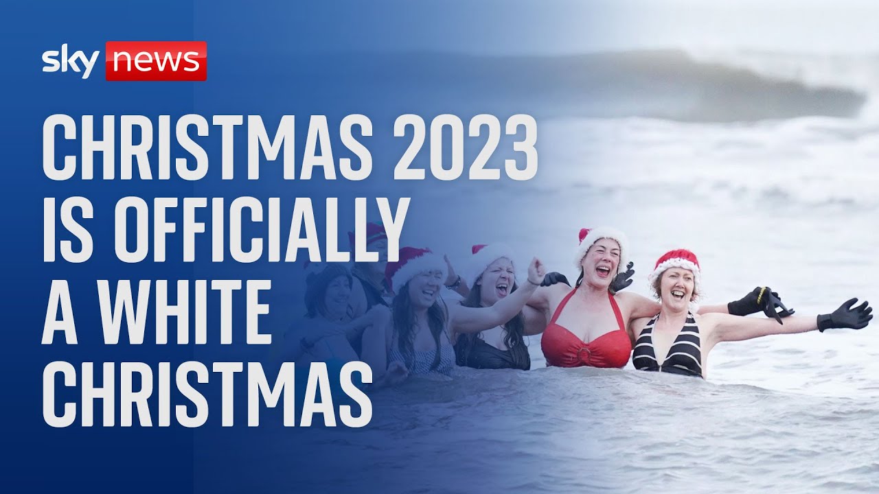 Christmas 2023 officially declared a white Christmas
