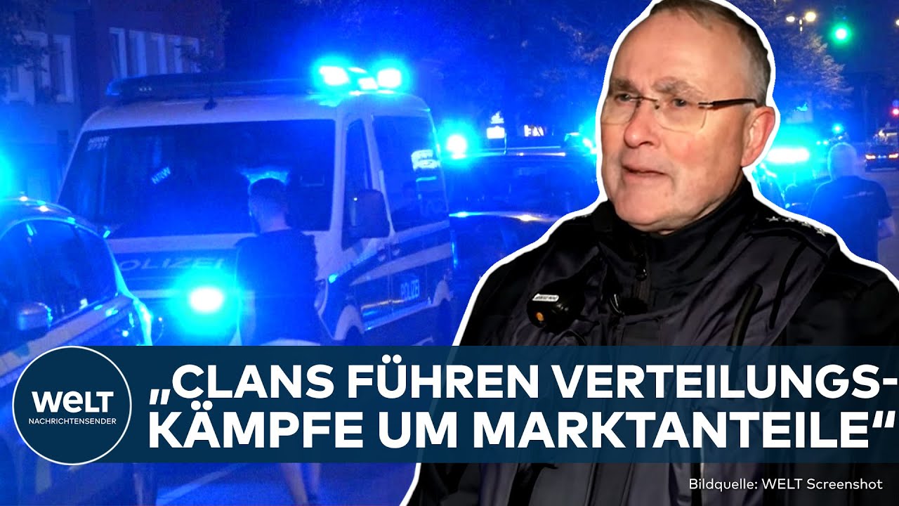DORTMUND: "An Razzien gewöhnt" – Kampf gegen Kriminalität in Deutschland: Schurkische Clans im Fokus