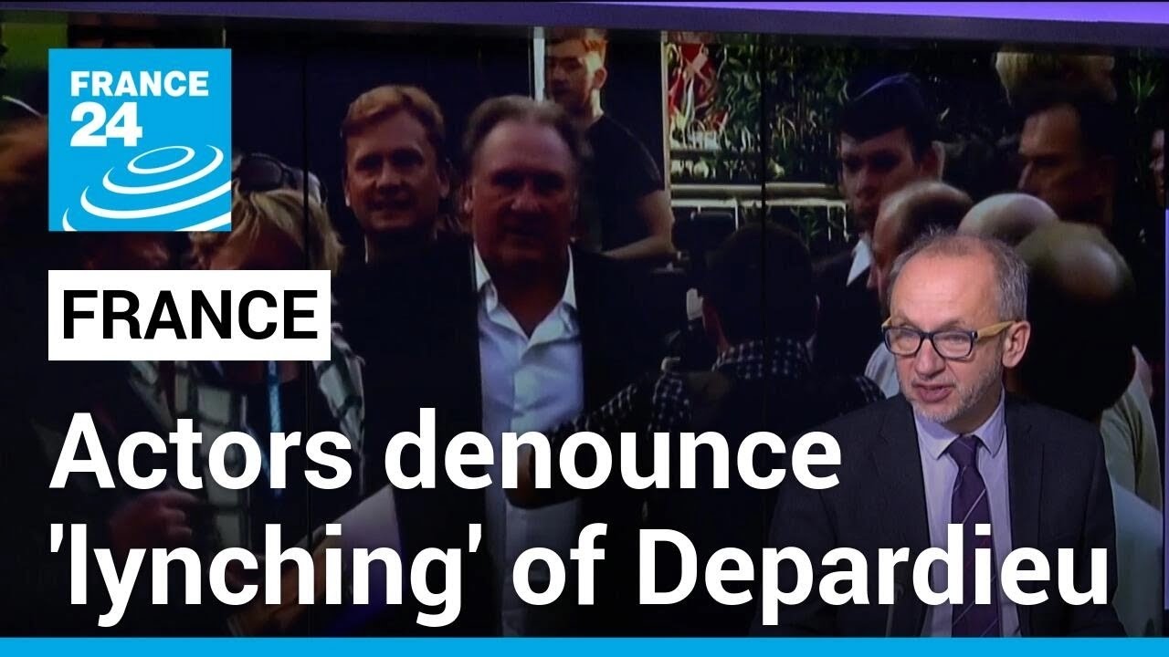 Dozens of French actors denounce 'lynching' of Gerard Depardieu • FRANCE 24 English