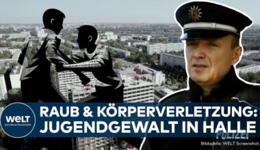 JUGENDKRIMINALITÄT IN HALLE: Raub und Körperverletzung - Polizei kämpft gegen Jugendbanden
