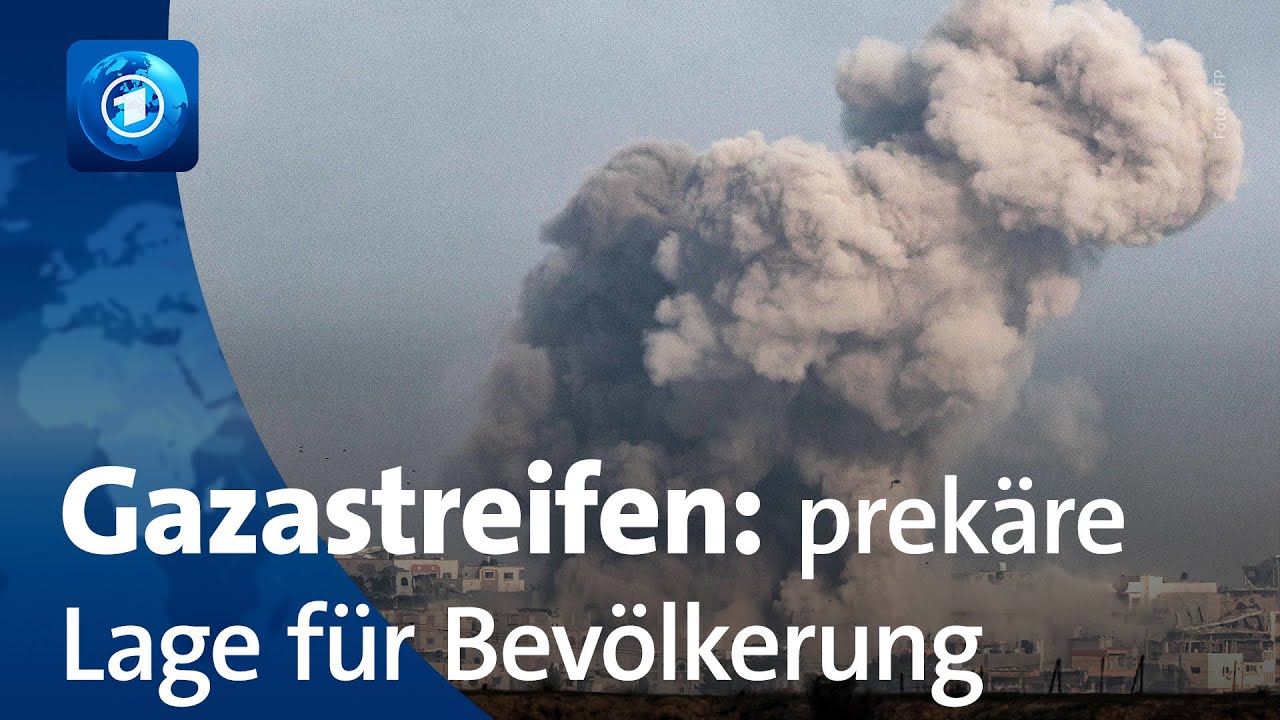 Krieg in Nahost: Lage für Menschen im Gazastreifen ist prekär