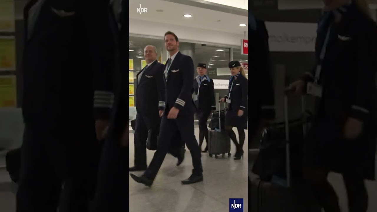 Flughafen Hannover bei Nacht  #ndr #ndrdoku #hannover #flughafen