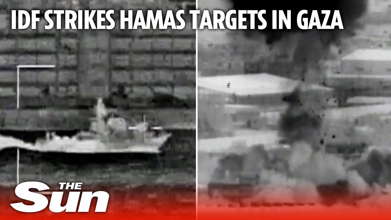 IDF fires ground, air and naval strikes against Hamas targets in Gaza