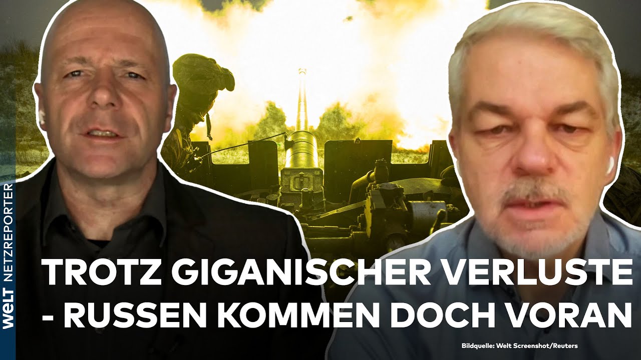 PUTINS KRIEG: Übermacht der Russen zu groß - Ukraine droht Niederlagen-Serie im Donbass | WELT News