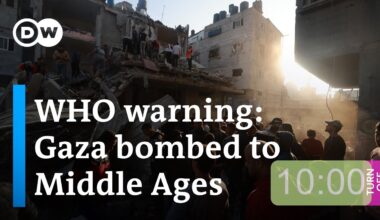 WHO warning: Gaza bombed to Middle Ages | DW News