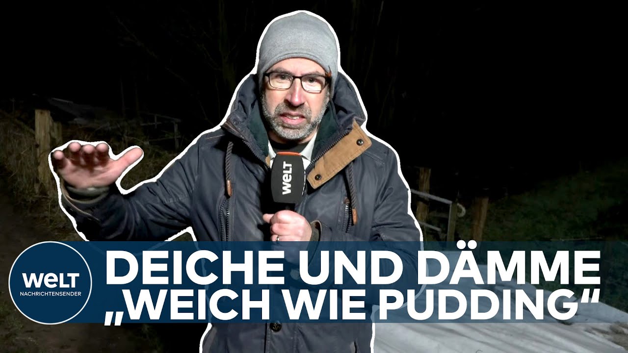 HOCHWASSER IN DEUTSCHLAND: Deiche und Dämme lösen sich buchstäblich | WELT Thema