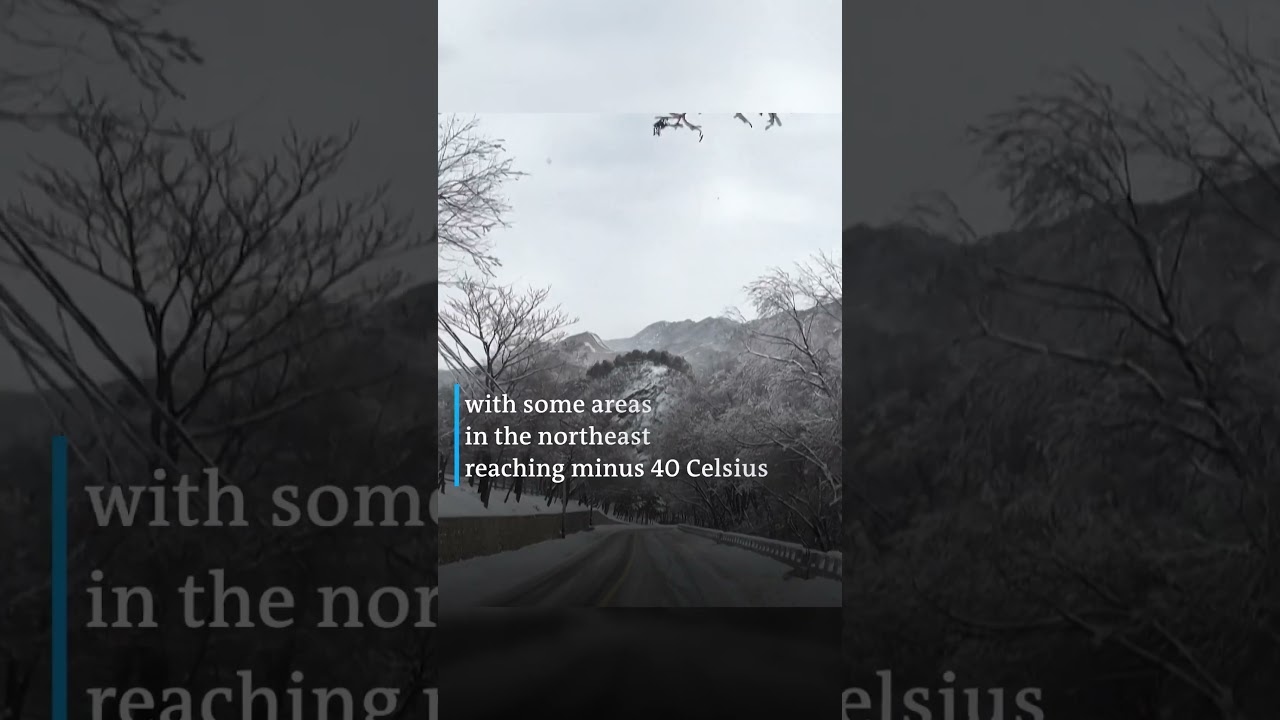 Beijing records longest cold wave in modern history #news #Beijing #cold #record