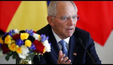 Allemagne :  personnalité politique, Wolfgang Schäuble, est décédé à l'âge de 81 ans