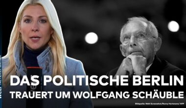 ÜBERRASCHENDER TOD: Wolfgang Schäuble gestorben - CDU-Grande friedlich eingeschlafen | WELT News