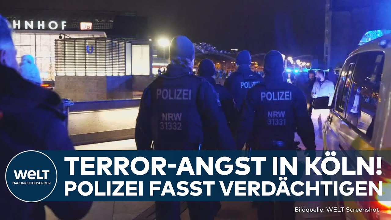 TERROR-ANGST IN KÖLN: Verdächtiger gefasst! Tadschike bleibt in Polizeigewahrsam
