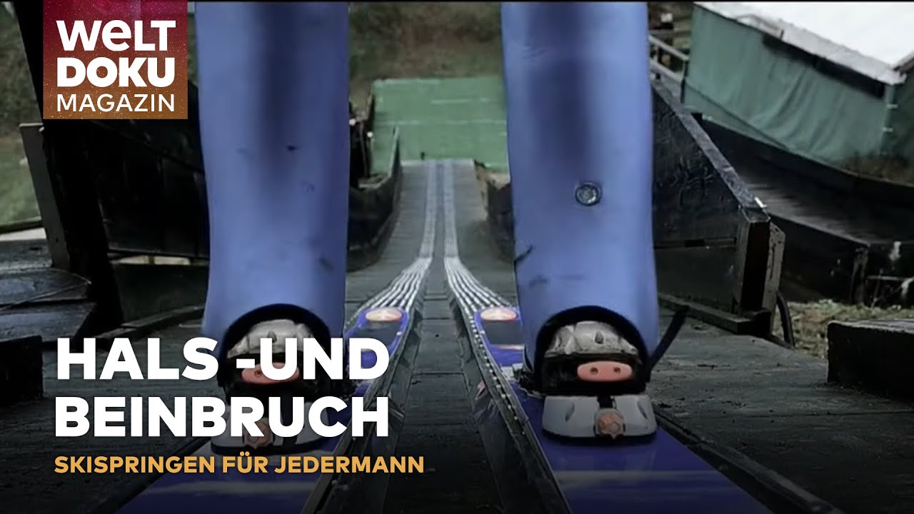 ADRENALIN PUR: Spektakuläres Skispringen für Klein und Groß - Überwindung der Höhenangst!