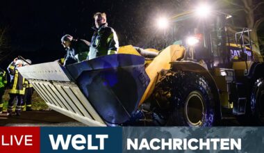 KATASTROPHENALARM: Deichbruch und Evakuierungen - Hochwasserlage angespannt | WELT Newsstream