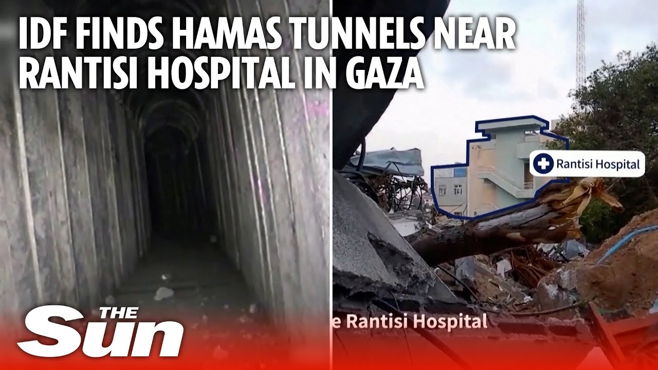 IDF finds Hamas tunnels near Rantisi Hospital in gaza