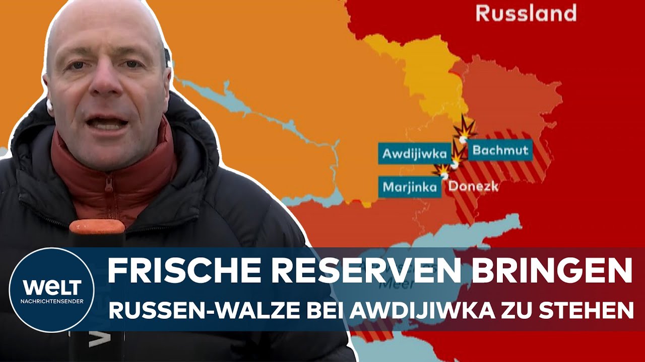 PUTINS KRIEG: Enorme Verluste bei Abwehrschlacht um Adwdijiwka für Russen und Ukrainer | WELT Thema