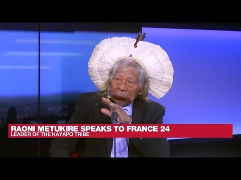 Indigenous leader Raoni 'wants to make sure' Brazil's Lula will keep promises on Amazon • FRANCE 24