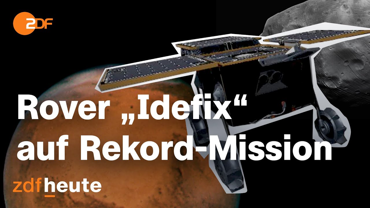 Gab es Leben auf dem Mars? Rover Idefix auf großer Mission