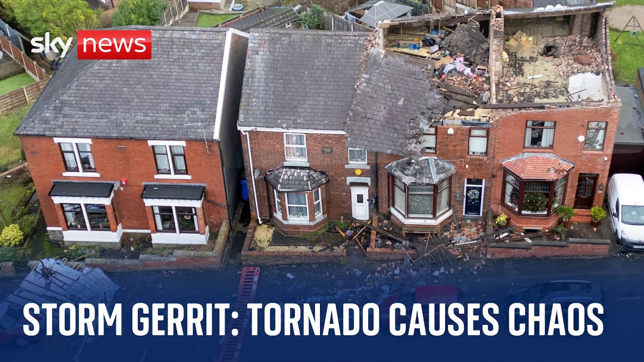 Storm Gerrit: Tornado throws hundreds of lives 'into chaos'