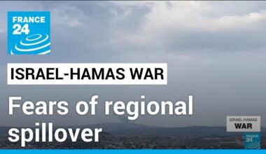 Violence on Israel-Lebanon border fuels fears of regional spillover of Israel-Hamas war