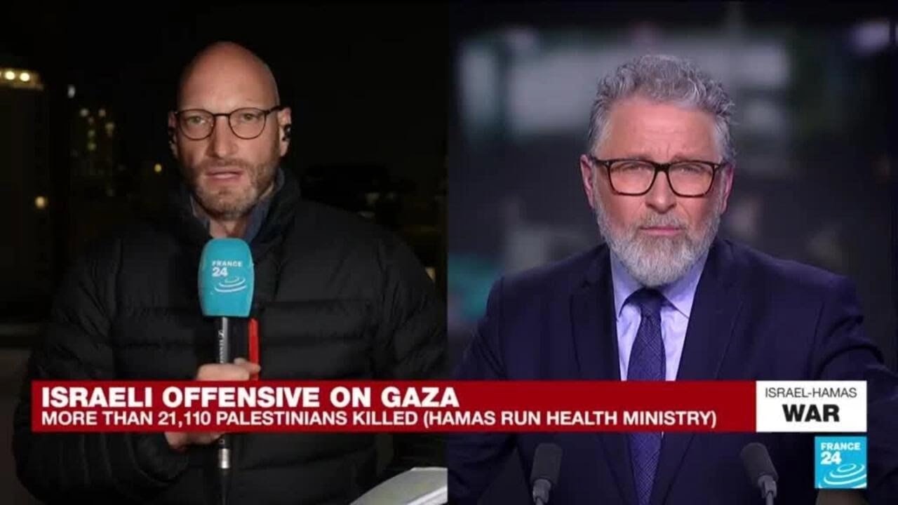 'Gazan health authorities have revised their death toll upwards to over 21,000' • FRANCE 24
