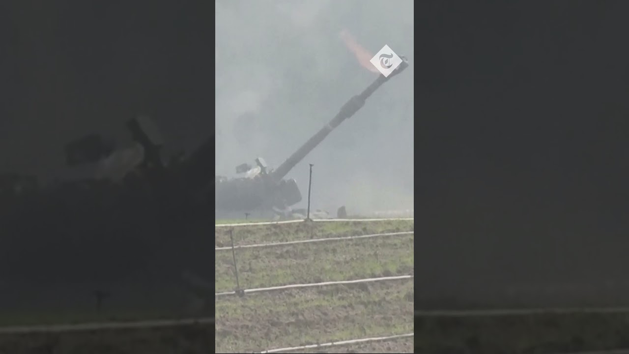 IDF artillery units fire towards Gaza