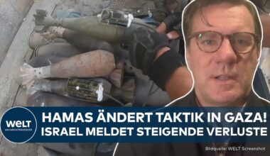 KRIEG IN NAHOST: Hamas ändert Taktik in Gaza! Armee von Israel meldet steigende Verluste