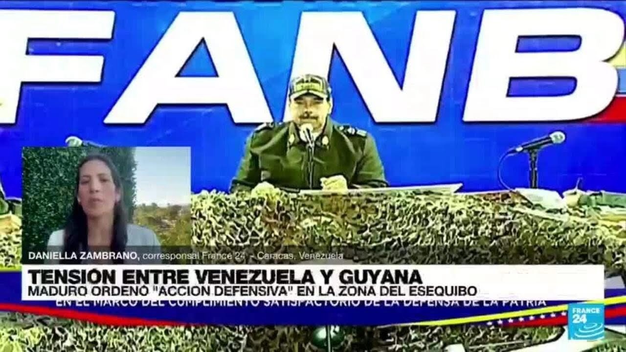 Informe desde Caracas: Venezuela considero como “amenaza” el envío de un buque británico a Guyana