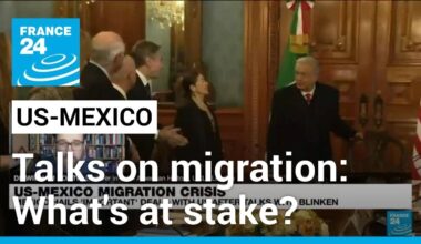 US-Mexico talks on migration : What's at stake ? • FRANCE 24 English