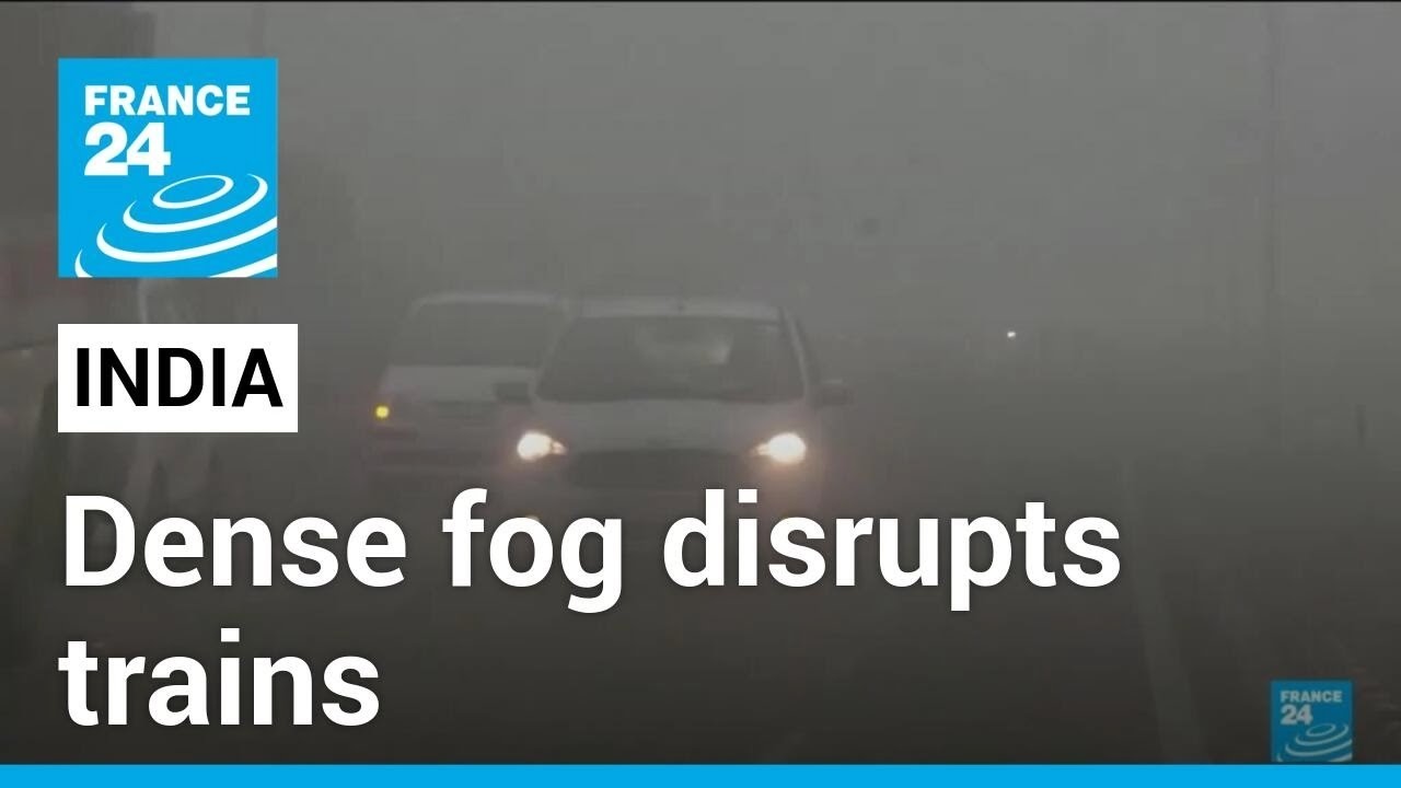 India: Dense fog disrupts flights and trains • FRANCE 24 English