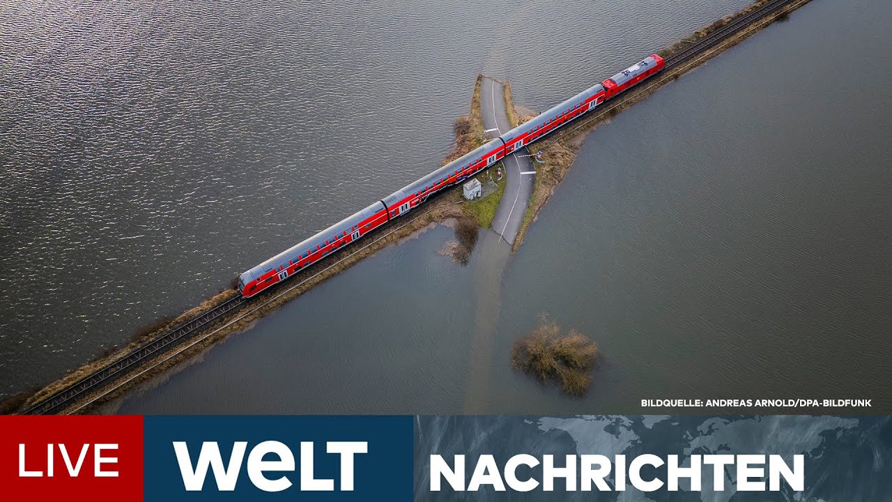LAND UNTER: Neuer Regen erwartet - Keine Entwarnung in Hochwasser-Gebieten | WELT Newsstream